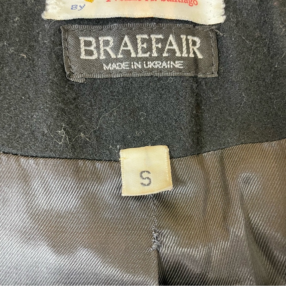 Braefair Ukrainian Single Button Blazer Oversized - Picture 5 of 6